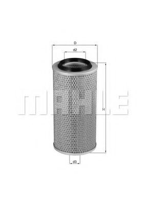 Filtr powietrza Mahle Original LX83 cena, od 18,80 USD